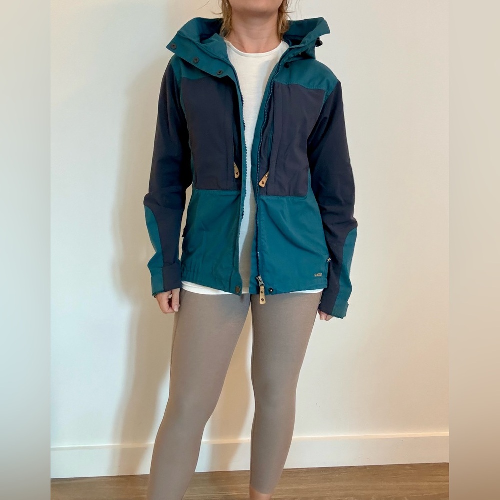 Keb Fjällräven jacket, outdoor, water repellent (but not fully water), small/M